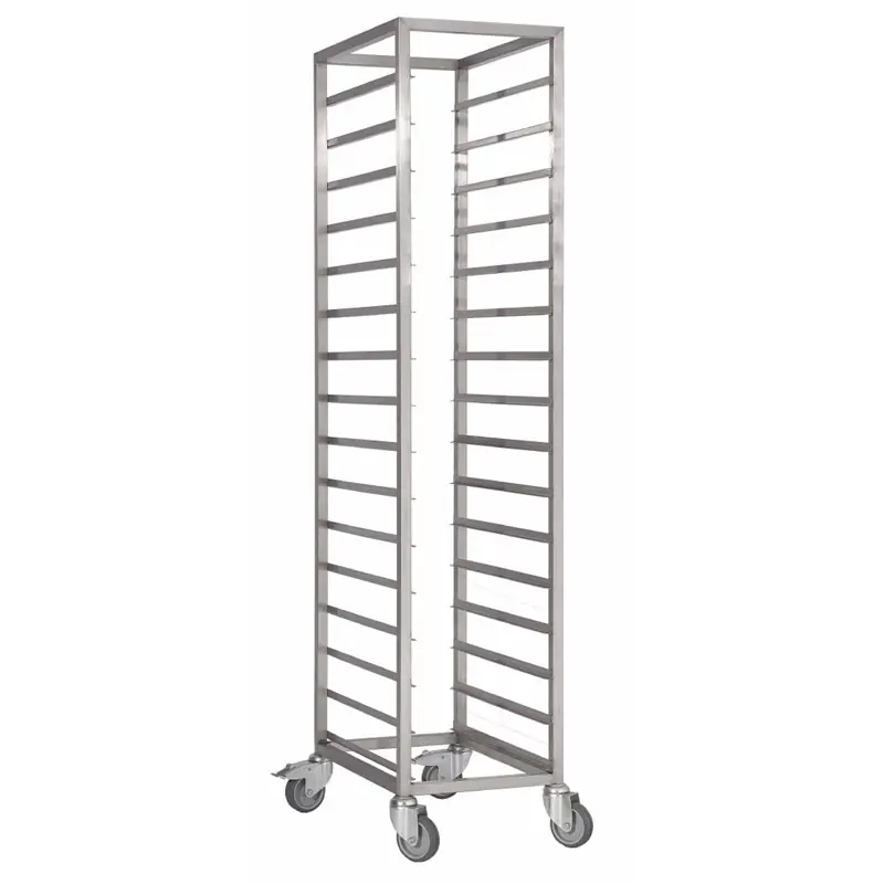 Koop Vandaag Regaalwagen GN1/1 Met 18 etages 380(b)x550(d)x1800(h)mm
