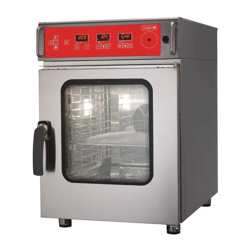 Koop Vandaag Gastro M Combisteamer - 6 x GN1/1 - Reinigingssysteem - 51,7x89x(H)76,9cm