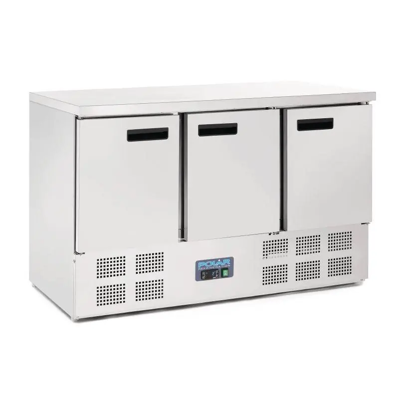 Shop Nu Polar G-serie koelwerkbank 3 deurs G622 - 368L - 1370x700x(h)880mm