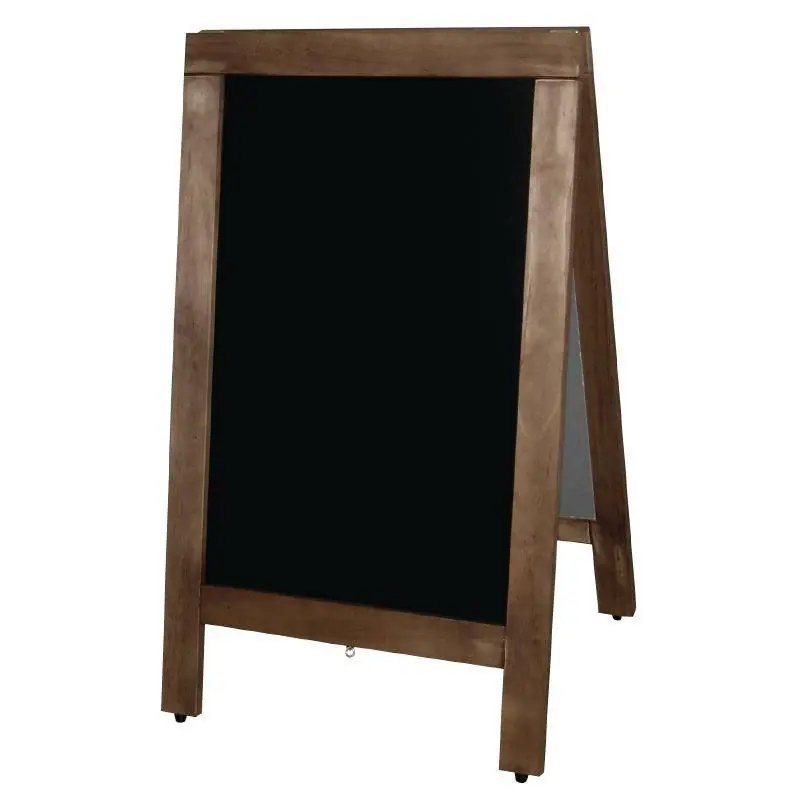 Laatste Versie Stoepbord Hout - Melamine Schrijfbord - 500x850mm