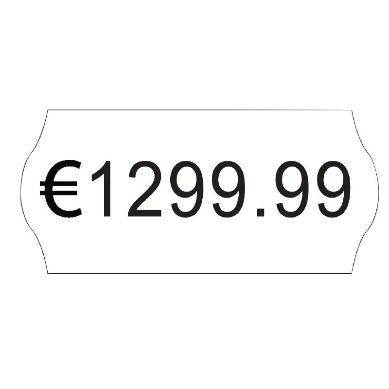 Favoriet Witte prijs Stickers - voor GH001