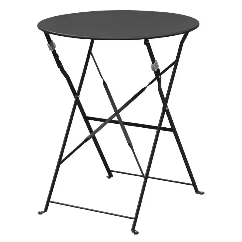 Stalen Opklapbare Tafel Zwart model zwart Goedkoop