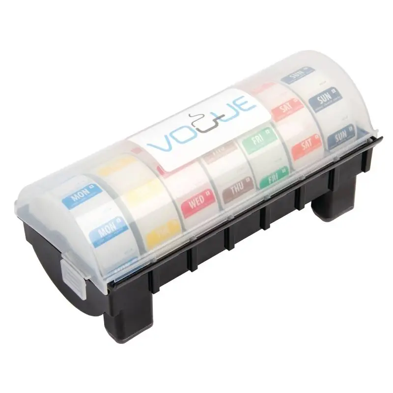 Lage Prijs Dispenser voor Voedseletiketten 2,5cm - Incl. 7 Rollen x 1000 Stickers