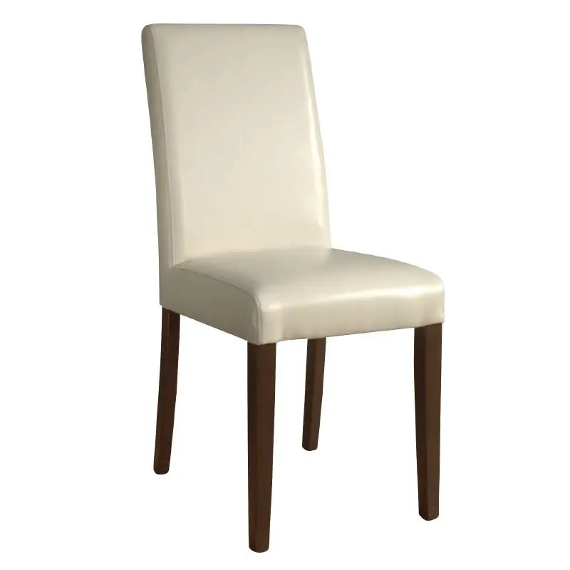 Kunstlederen stoel met Rug - Creme - Prijs per 2 stuks Lage Prijs
