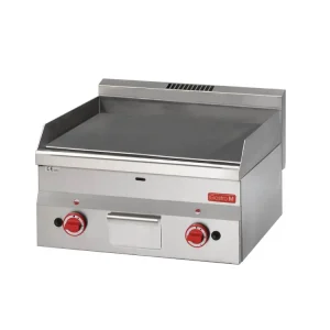 Actieprijs Bakplaat - Gas - RVS - Glad - 60x60x(h)28cm - 10,4kW