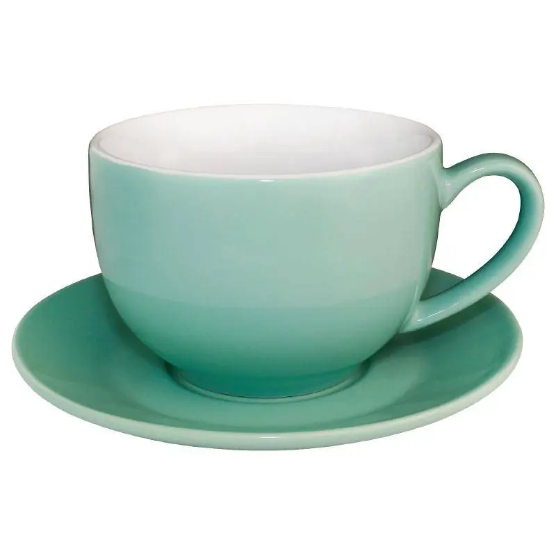 Betrouwbaar Cappuccinokop Aqua - Olympia Porselein - 340ml - 12 Stuks