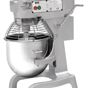 Flitsaanbieding Planeetmenger - 20 Liter - 3 Snelheden - 1,1 kW - RVS Kom - Krachtige Motor - 558x558x(H)794mm