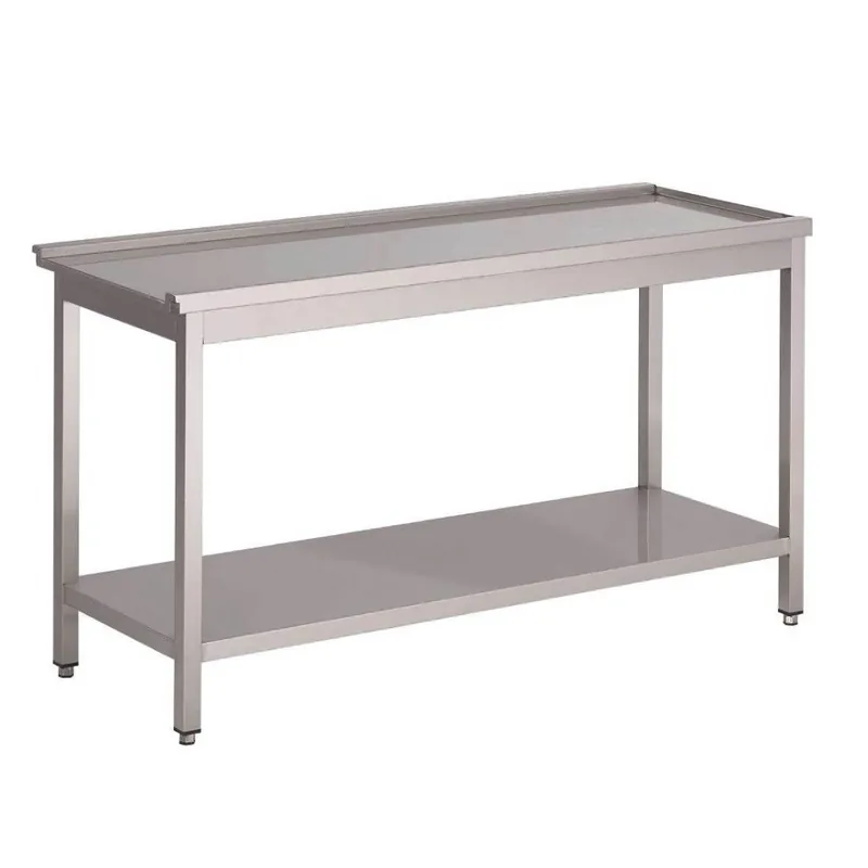 RVS Aanvoertafel 800(b)x590(d)x850(h)mm Koop Vandaag
