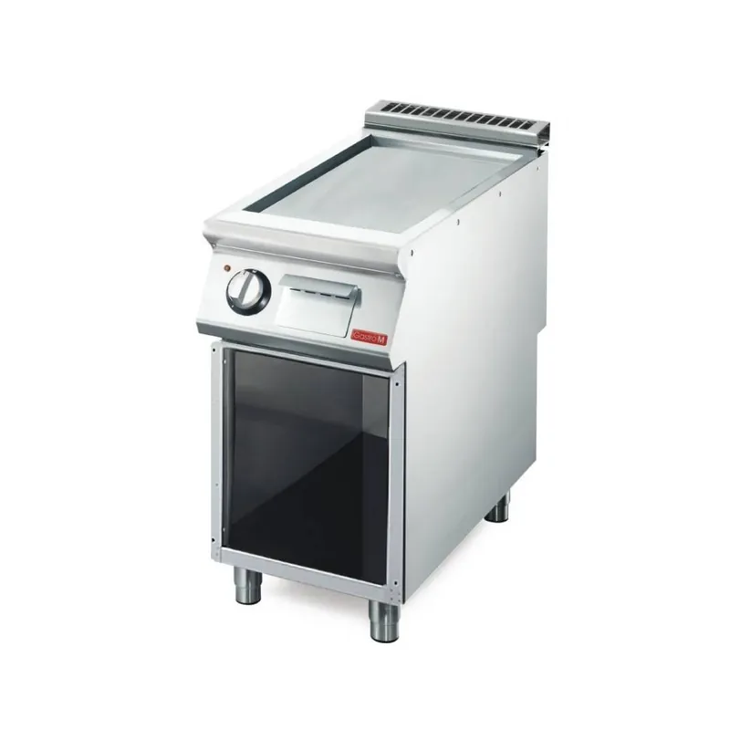 Bakplaat - Electrisch - 5,4kW - Glad - 40x70x(H)85cm Direct Beschikbaar