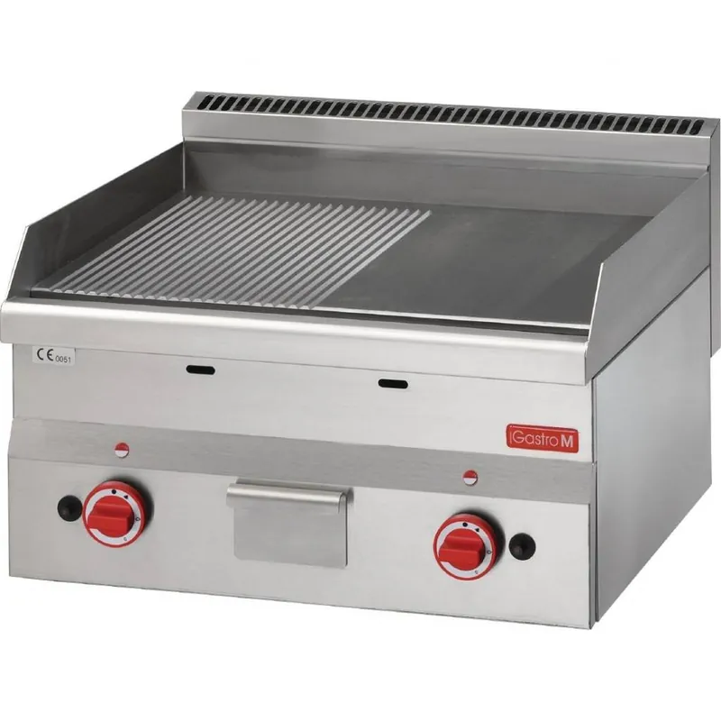 Bakplaat - Gas - 10,4kW - 60x60x(H)28cm Shop Nu