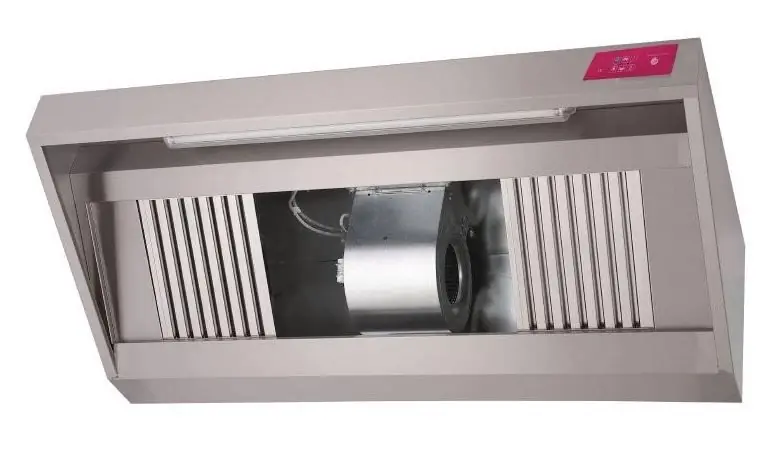 Gratis Retour Afzuigkap RVS met Motor - Compleet - 1500x900x450mm - 1300m³ p/u