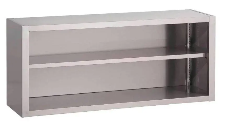 Laatste Versie RVS Open Wandkast 800(b)x400(d)x600(h)mm