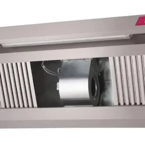 Goedkoop RVS afzuigkap met 3 filters - Gastro M - 2000x900x(h)540mm