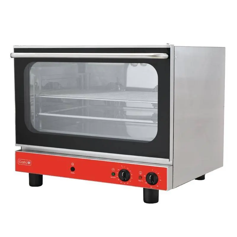Gereduceerde Prijs Convectieoven 4x 600x400mm + Bevochtiger - 230V - 724(b)x730(d)x598(h)mm