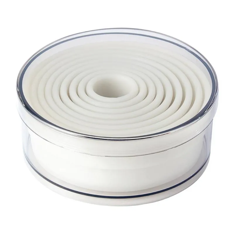 Shop Nu Ronde koekjesvormers - glad - 9 stuks - 2 tot 10 cm - nylon