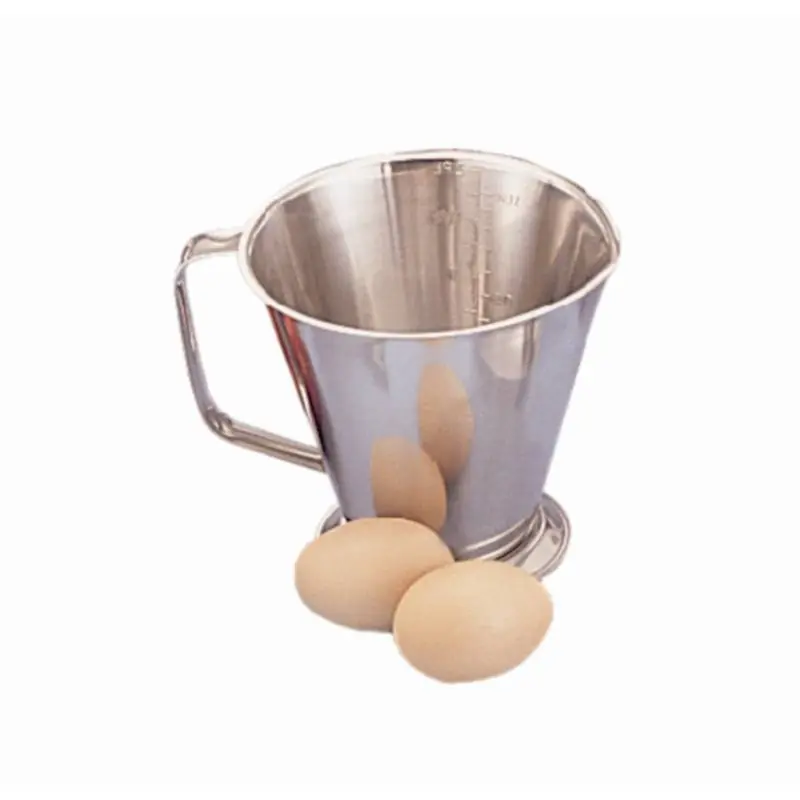 Maatbeker RVS - met Maatverdeling - 0,5L - KEUZE UIT 3 MATEN Speciale Aanbieding