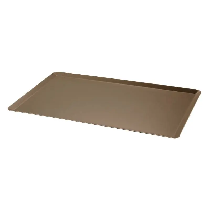 Bakplaat Plaatstaal - Schuine Rand - 1/1GN - 530x325mm Uitverkoop