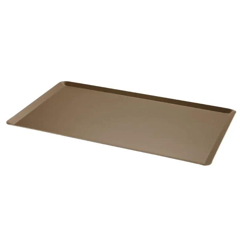 Merkproduct Bakplaat Aluminium - Anti-Aanbak - Schuine Rand - 1/1GN - 530x325mm