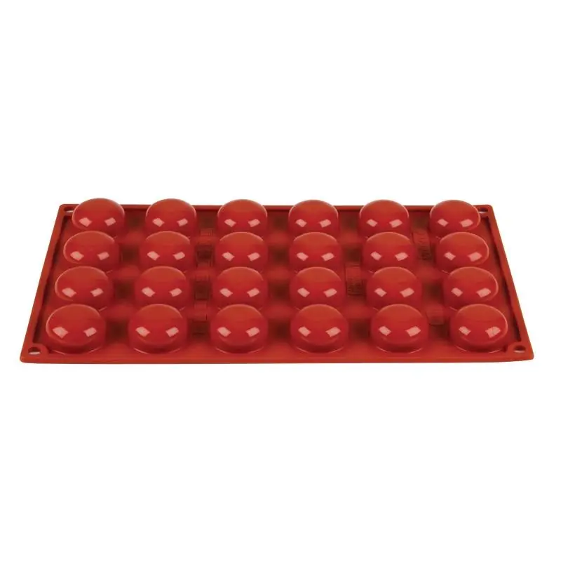 Patisserievorm - La Pavoni - 24 Pomponettes Op = Op