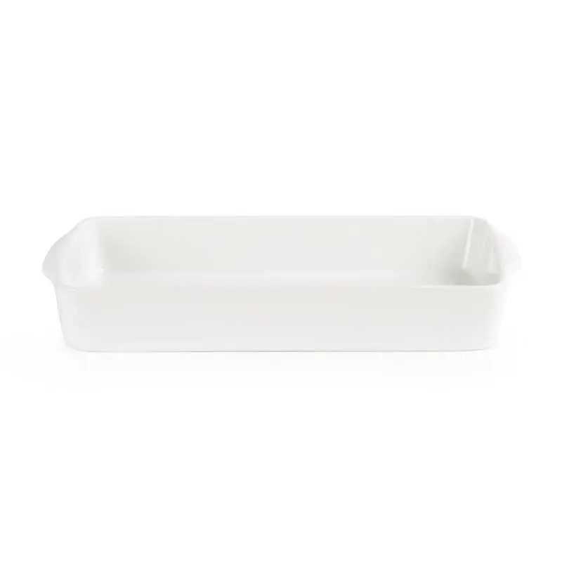Ovenschaal Rechthoek - Olympia Wit Porselein - 305mm - 6 Stuks Favoriet