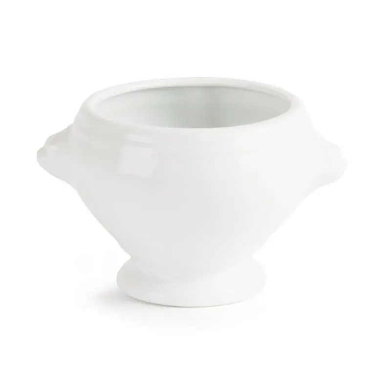Meest Verkocht Leeuwenkop Soepkom - Olympia Wit Porselein - 430ml - 6 Stuks