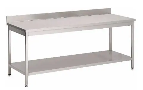 Werktafel met onderstel en opstand 700x700(H)x880mm Meest Verkocht
