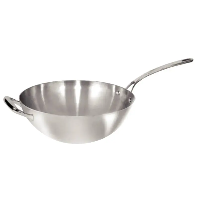 Gereduceerde Prijs Wokpan Triwall Heavy Duty - 31cm Ø