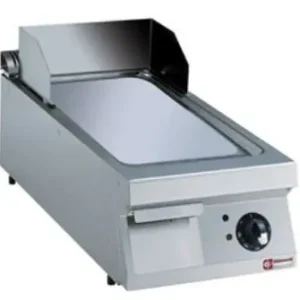 Premium Bakplaat Elektrisch RVS - Glad - Verchroomde Plaat - 7,5kW/400V - 400x900x250/320(h)mm