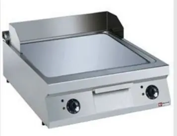 Bakplaat Elektrisch RVS - Glad - 15kW/400V - 800x900x250/320(h)mm Hoge Kwaliteit