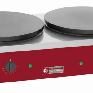Tijdelijk Beschikbaar Dubbele Crepes Machine - 7,2 kW - 120 crepes p/u - 40 cm diameter