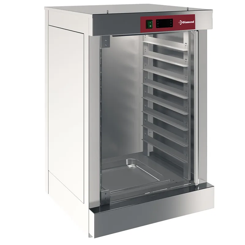 Rijskast voor oven, 1 deur, 8 niveaus - 585x585x(h)934mm Beperkte Voorraad