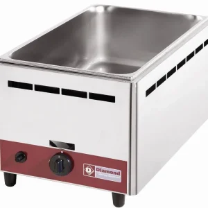 Koop Vandaag Bain Marie - Op Gas - 1/1 GN - Tafelmodel - 365X575X(H)305mm