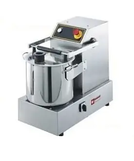 Beperkt Aanbod Cutter RVS - 15 Liter - 2 Motoren - 380x610x530/700(h)mm