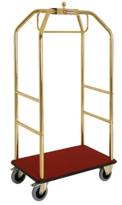 Bagage Trolley 'Verguld' - 986x590xh1890mm Koop Vandaag