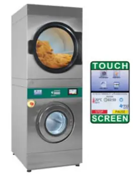 Hete Deal Hotel Wasmachine 18 kg en Hotel Droger 18 kg - 880x1077x(h)2141mm