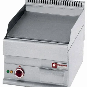Elektrische braadplaat met vlakke plaat -Top- - 400x650x(h)280/380mm Favoriet
