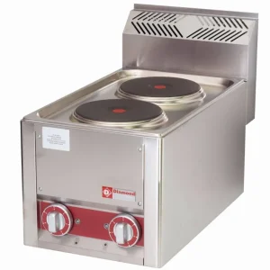 Koop Online Elektrisch kookfornuis 2 platen, -Top- - 330x600x(h)290mm