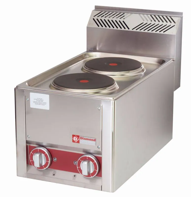 Koop Online Elektrisch kookfornuis 2 platen, -Top- - 330x600x(h)290mm