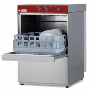 Glazenspoelmachine - 40x40cm - 43x53x(h)66cm - Waterontharder - Made in Italy Premium