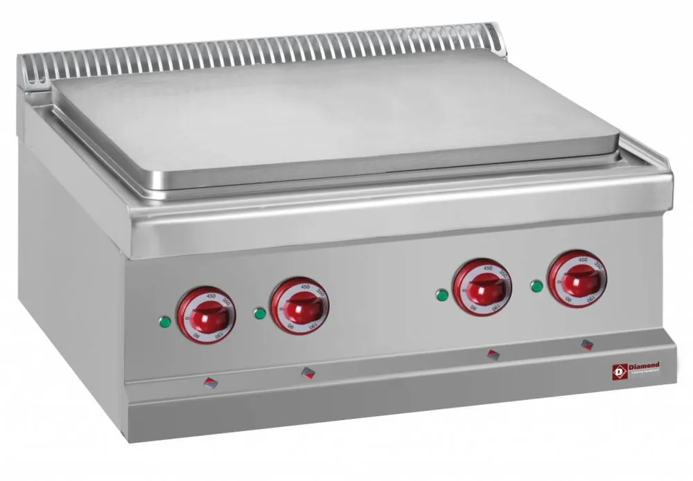 Korting Elektrische kookplaat, 1/1 module -Top- - 700x700x(h)250/320mm