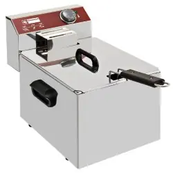 Elektrische friteuse tafelmodel 7 liter - 290x410x(h)290mm Flitsaanbieding