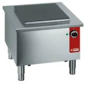 Elektrische Brander RVS - Gietijzeren Plaat 40x40cm - 580x580x(h)520mm Veilige Betaling