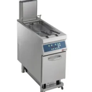 Snelle Levering Friteuse Gas - 23L - 25kW - Digitaal - Automatische Olie Zuivering - 400x900x(h)850/920mm