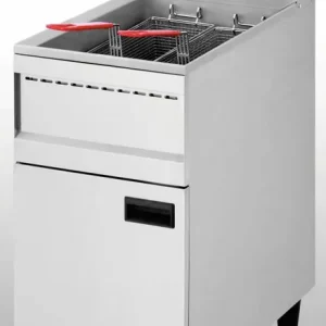 Hete Deal Friteuse - Gas - 23 Ltr - 21 kW - Met Onderstel - 40x74x(h)87/114cm
