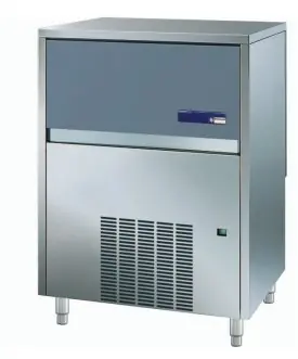 Gereduceerde Prijs IJsblokjesmachine - 65kg/24uur - opslag 40kg - Volle IJsblokjes - Made in Europe