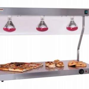 Infrarood Warmtebrug - 3 x 250W Lamp - 1030 mm - 1,5 kW - 3 x 1/1GN Seizoensaanbieding