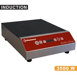 Nu Kopen Inductieplaat 3500W - Tactiele Toetsen - 280x360x(H)105mm