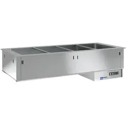 Express Levering Bain Marie Element - RVS - 4x1/1 GN