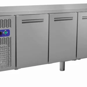 Dagaanbieding Koelwerkbank - RVS - 4 deurs - 225x70x(h)88/90cm - 550 Liter