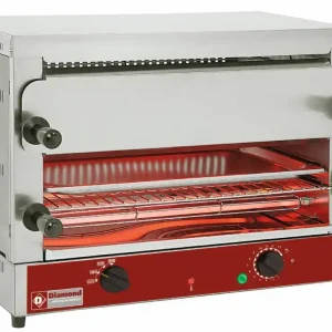 Salamander - 2 Roosters - met Tijdschakelaar - 64x38x(h)47.5cm - 4KW Gereduceerde Prijs